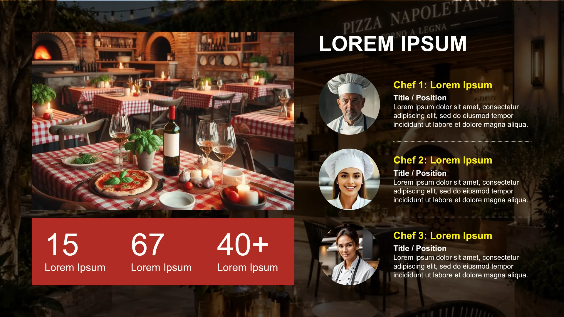 FOOD & DINING slide 12