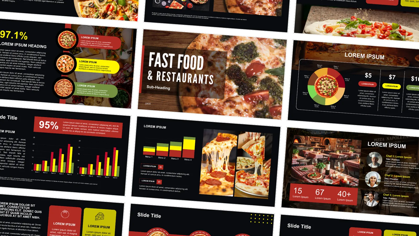 Food & Dining Presentation Design — PowerPoint presentation design by Cherrylyn Ilumin