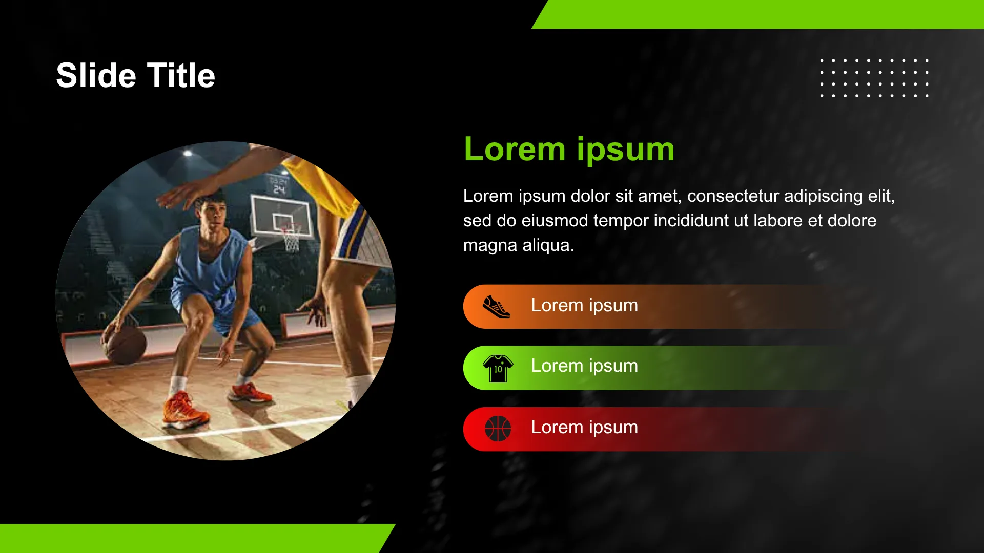 SPORTS & ENTERTAINMENT slide 3