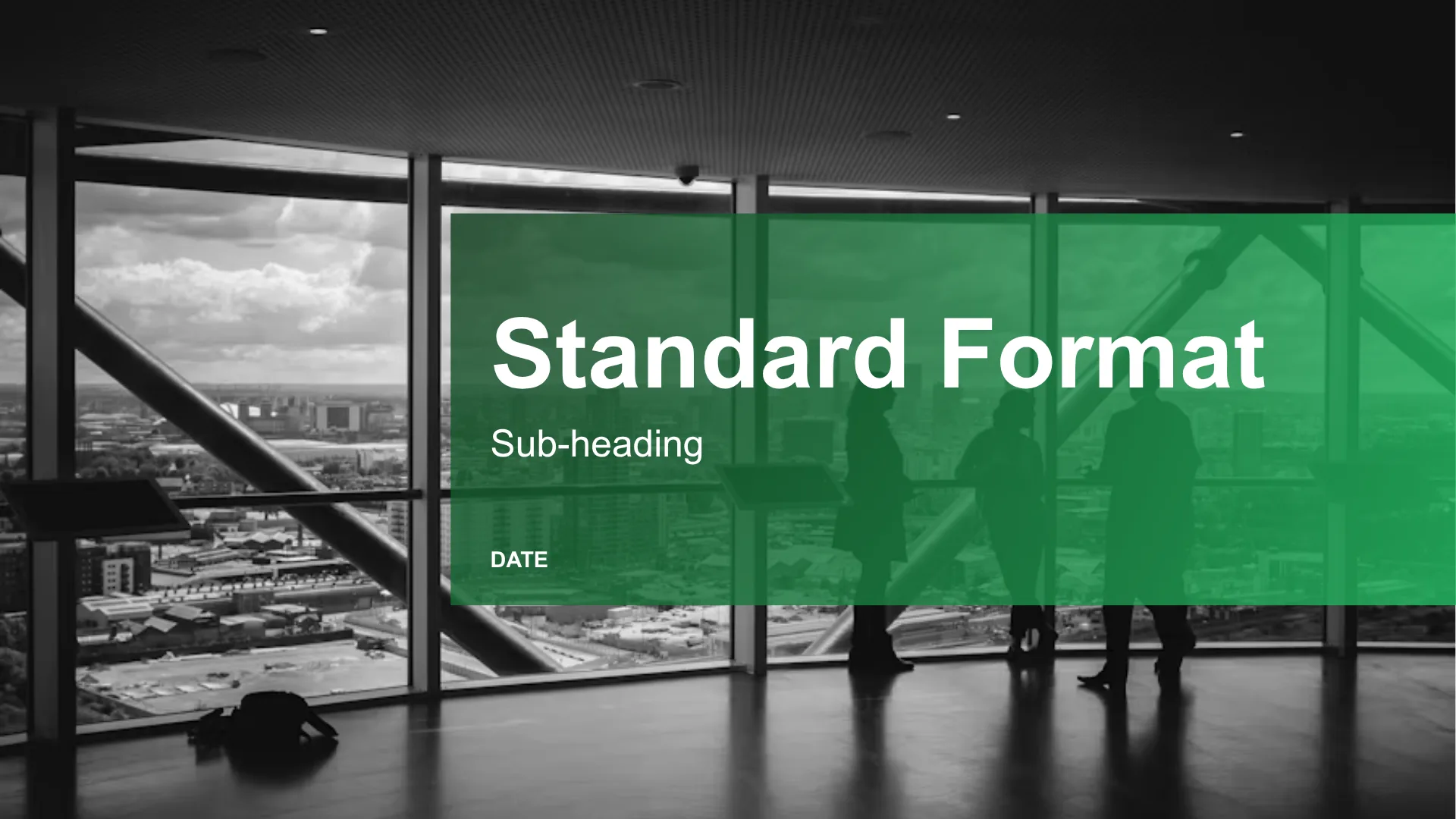BCG STANDARD slide 1